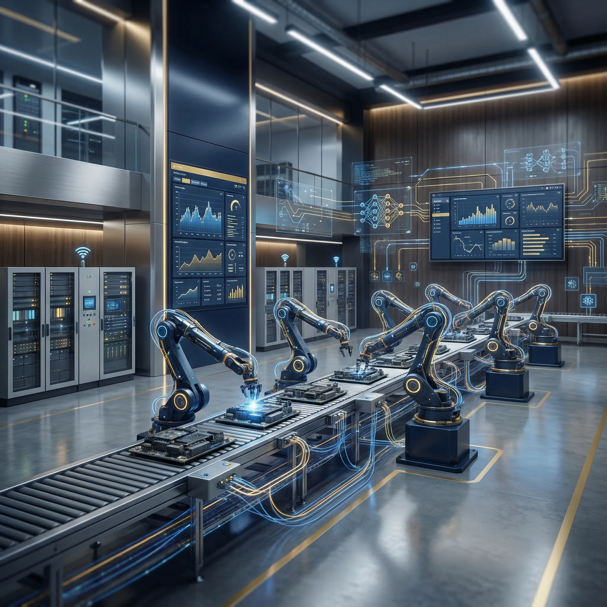 Endüstriyel Otomasyon ve Akıllı Üretim Çözümleri